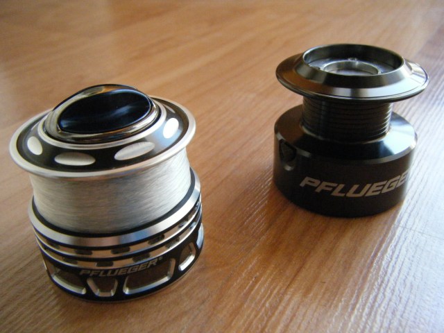 spool pflueger patriarch spinning