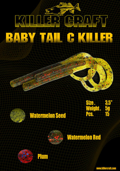 killer craft baby tail c kill