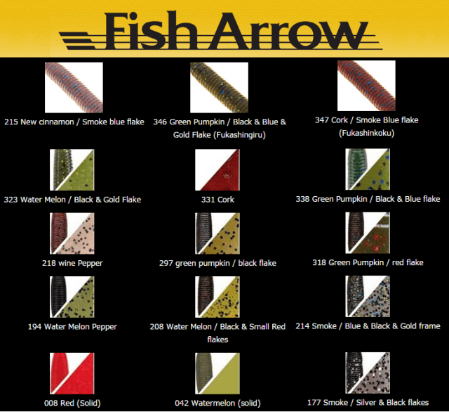 fish arrow fall shaker